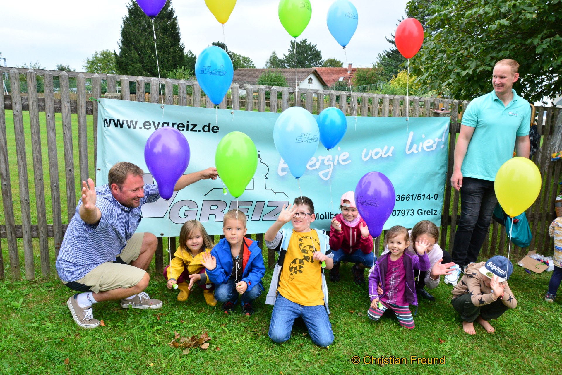 Erstes Kinderfest zum Straßenfest in Greiz-Obergrochlitz