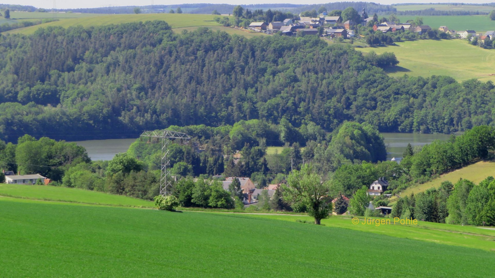Obergrochlitz - Elsterberg - Vogtland Panorama Weg