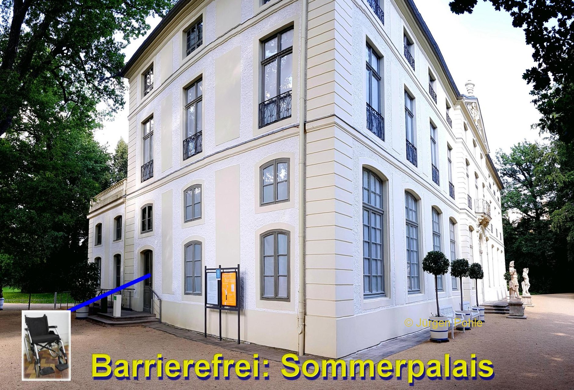 Barrierefrei - Sommerpalais
