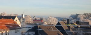 Wintermorgensonnengrüße aus Obergrochlitz bei – 7,3 °C