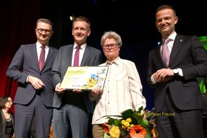 Jahresempfang des Landkreises Greiz mit Ansprachen, Ehrung, Bildern und viel Musik