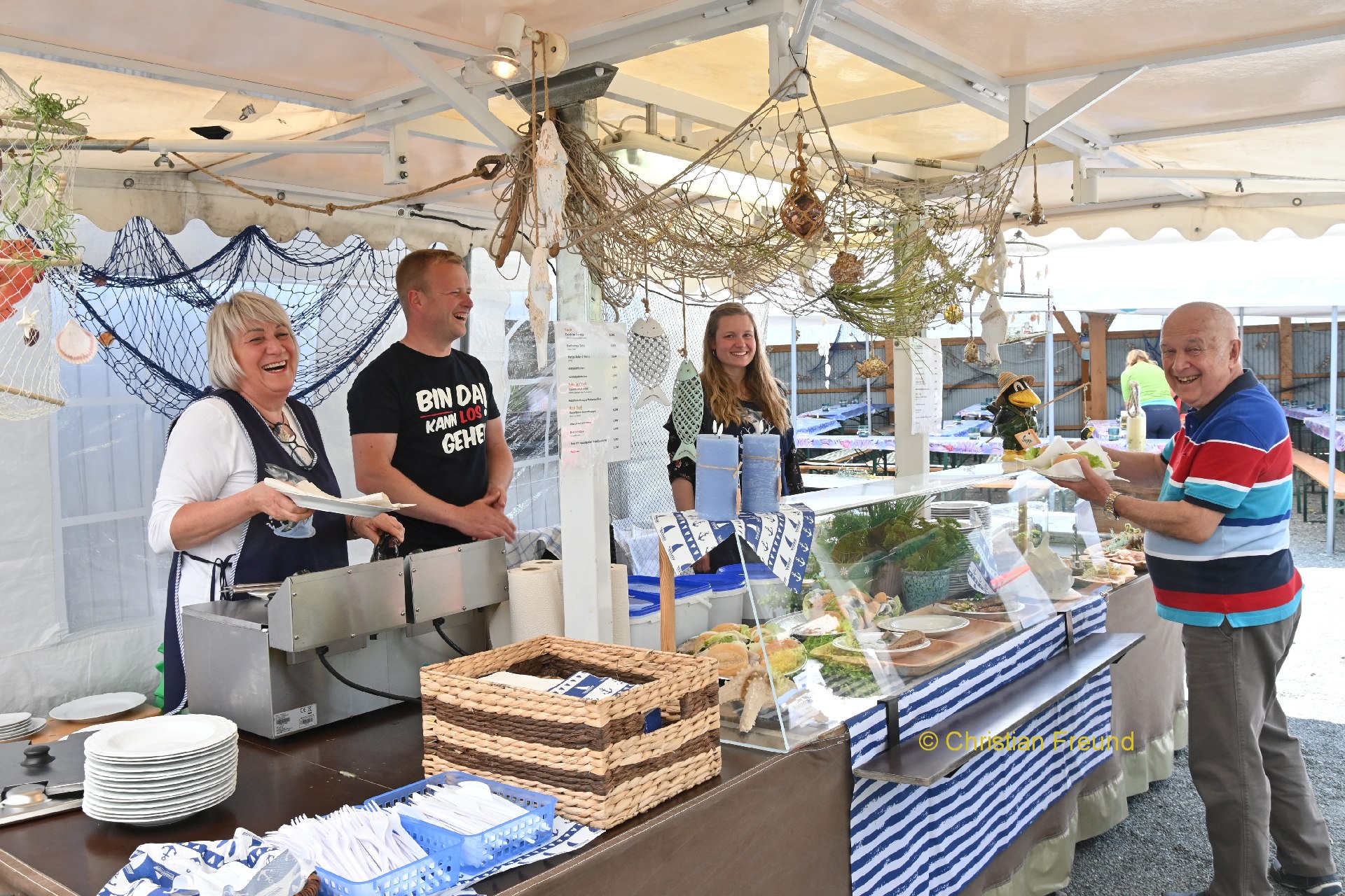 Pfingsten ist Fischfest in Obergrochlitz
