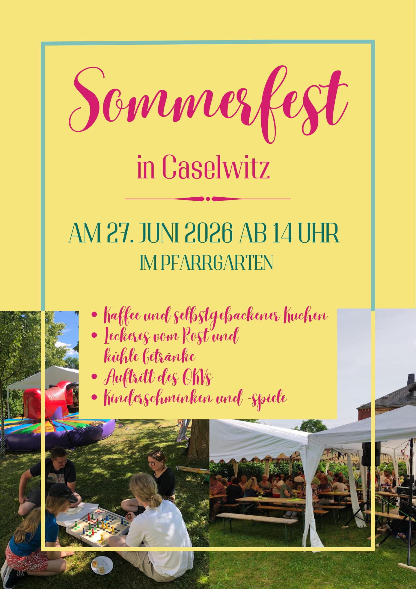 Sommerfest in Caselwitz