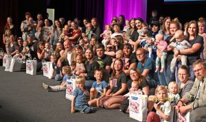 Babyempfang in Greizer Vogtlandhalle und Kinderfest