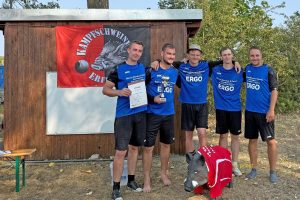 Obergrochlitzer Faustballer sind Thüringer Vizemeister